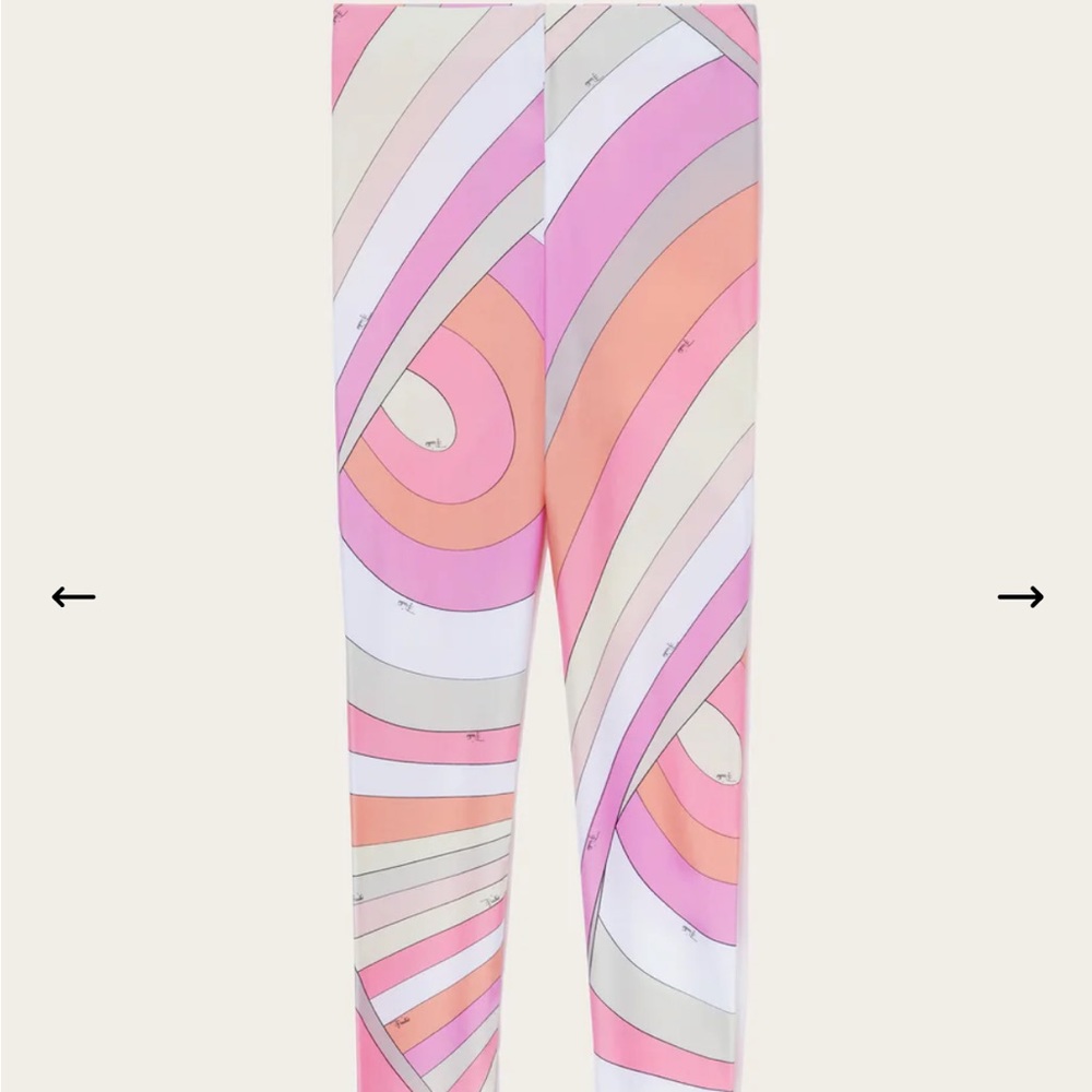 Emilio Pucci Authentic Leggings Size M